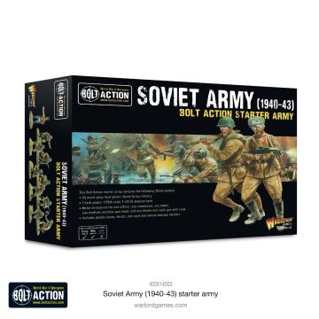 Набір мініатюр Warlord Games Bolt Action: Soviet Army (1940-43) starter army
