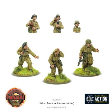 Набір мініатюр Warlord Games Achtung Panzer: British Tank Crew (Winter)