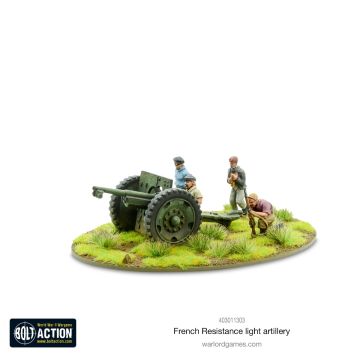 Мініатюра Warlord Games Bolt Action: French Resistance Light Artillery