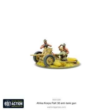Мініатюра Warlord Games Bolt Action: Afrika Korps Pak 36 Light Anti-Tank Gun