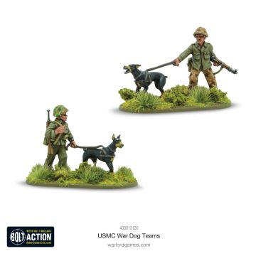 Набір мініатюр USMC War Dog Teams