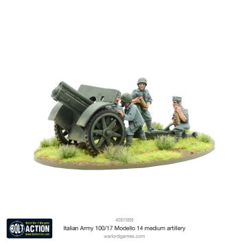 Мініатюра Warlord Games Bolt Action: Italian Army 100/17 Modello 14 Medium Artillery