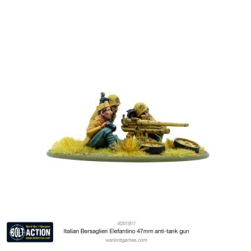 Мініатюра Warlord Games Bolt Action: Italian Bersaglieri Elefantino 47mm Anti-Tank Gun
