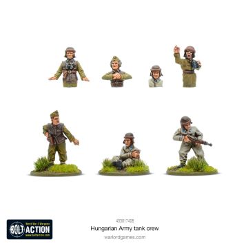 Набір мініатюр Warlord Games Bolt Action: Hungarian Tank Crew