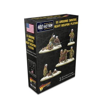 Набір мініатюр Warlord Games Bolt Action: US Airborne (Winter) Heavy Weapons Platoon