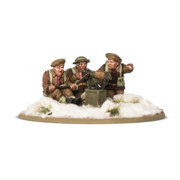 Мініатюра Warlord Games Bolt Action: British & Canadian Infantry (Winter) MMG Team