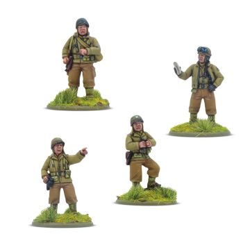 Набір мініатюр Warlord Games Bolt Action: US Army Platoon Commanders