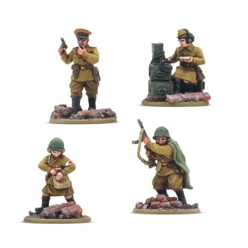 Набір мініатюр Warlord Games Bolt Action: Soviet Infantry HQ