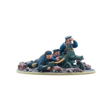 Мініатюра Warlord Games Bolt Action: Soviet Naval Brigade Medium Machine Gun Team