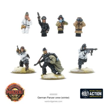 Набір мініатюр Warlord Games Achtung Panzer: German Panzer Crew (Winter)
