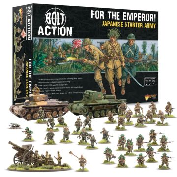 Набір мініатюр Warlord Games Bolt Action: For the Emperor! Japanese Starter Army