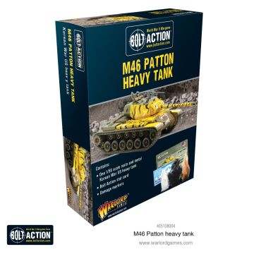 Мініатюра Warlord Games Bolt Action Korea: M46 Patton heavy tank