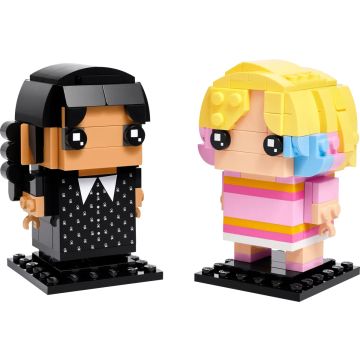 Конструктор LEGO BrickHeadz Венздей та Енід (40750)