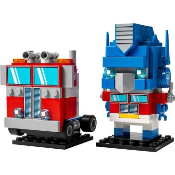 Конструктор LEGO BrickHeadz Оптимус Прайм робот та транспорт (40803)