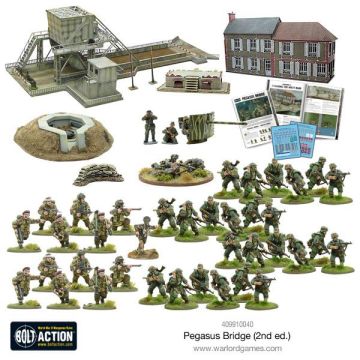 Набір мініатюр Warlord Games Bolt Action: Pegasus Bridge second edition