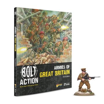 Книга правил Warlord Games Bolt Action: Armies of Great Britain: Third Edition