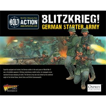 Набір мініатюр Warlord Games Bolt Action: Blitzkrieg German Army