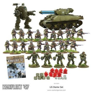 Набір мініатюр Warlord Games Konflikt '47: US Starter Set