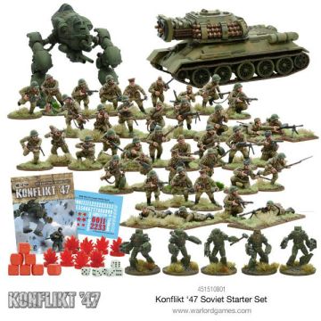 Набір мініатюр Warlord Games Konflikt '47: Soviet Starter Set