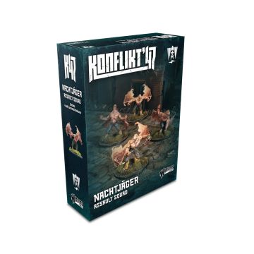 Набір мініатюр Warlord Games Konflikt '47: Nachtjäger Assault Squad