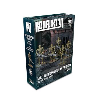 Набір мініатюр Warlord Games Konflikt '47: Mk I Automated Infantry Squad with MMG