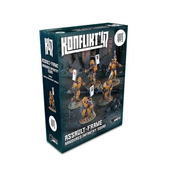 Мініатюра Warlord Games Konflikt '47: Assault-Frame Armoured Infantry Squad