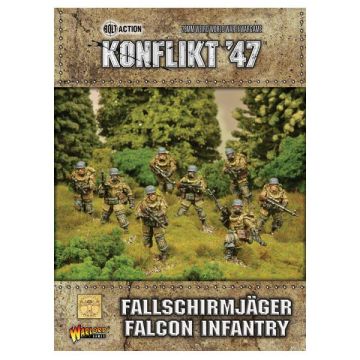 Набір мініатюр Warlord Games Konflikt '47: Fallschirmjager Falcon Infantry