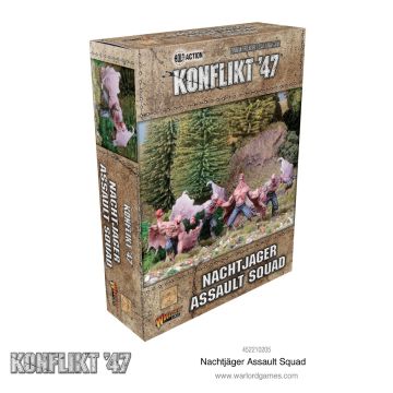 Набір мініатюр Warlord Games Konflikt '47: Nachtjager Assault Squad (old)