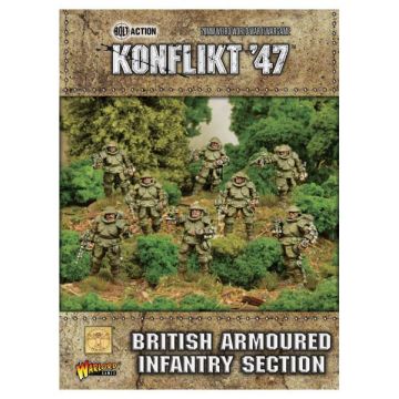 Набір мініатюр Warlord Games Konflikt '47: British Armoured Infantry Section