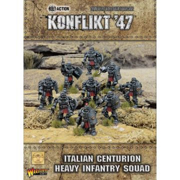 Набір мініатюр Warlord Games Konflikt '47: Italian Centurion Heavy Infantry Squad