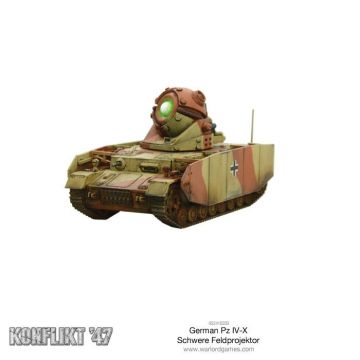 Мініатюра Warlord Games Konflikt '47: German Pz IV-X