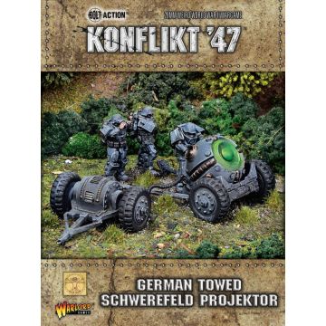 Мініатюра Warlord Games Konflikt '47: German Towed Schwerefeld Projektor