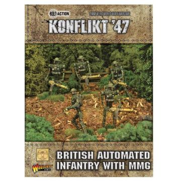 Набір мініатюр Warlord Games Konflikt '47: British Automated Infantry with MMG