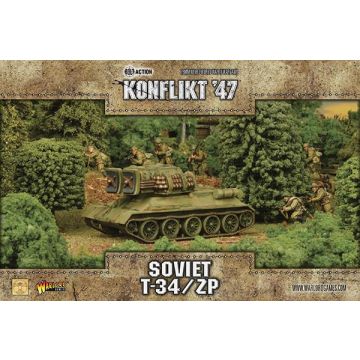 Мініатюра Warlord Games Konflikt '47: Soviet T34/ZP