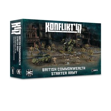 Набір мініатюр Warlord Games Konflikt '47: British Commonwealth Starter Army
