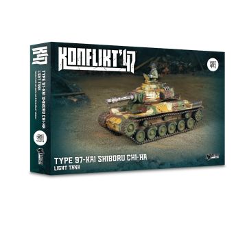 Мініатюра Warlord Games Konflikt '47: Type 97-Kai Shiboru Chi-Ha Light Tank