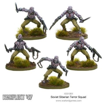 Набір мініатюр Warlord Games Konflikt '47: Soviet Siberian Terror Squad