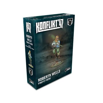 Мініатюра Warlord Games Konflikt '47: Roberta Wells - Firefly Hero