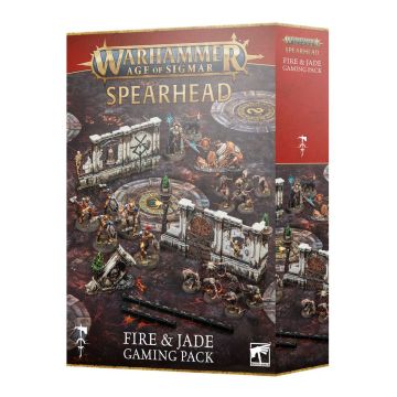 Набір террейну Age of Sigmar Spearhead: Fire and Jade Gaming Pack