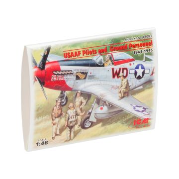 Збірні моделі фігурок ICM: Пілоти та наземний персонал ВПС США
