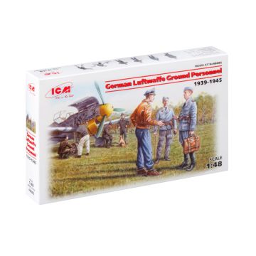Збірні моделі фігурок ICM: Німецький наземний персонал Люфтваффе