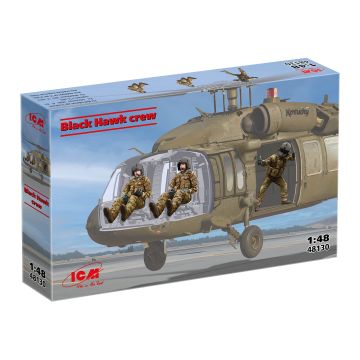 Збірні моделі фігурок ICM: Екіпаж Black Hawk