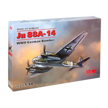 Збірна модель літака ICM: Ju 88A-14