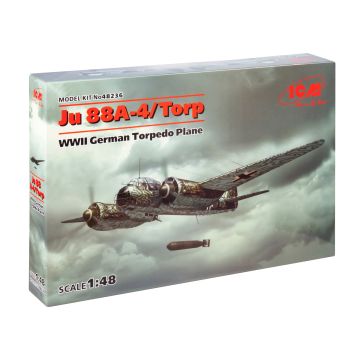 Збірна модель літака ICM: Ju 88A-4 Torp