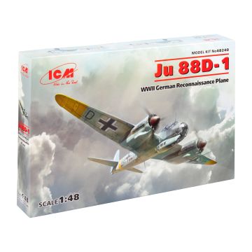 Збірна модель літака ICM: Ju 88D-1