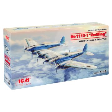 Збірна модель літака ICM: He 111Z-1 “Zwilling”