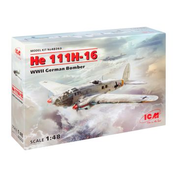 Збірна модель літака ICM: He 111H-16