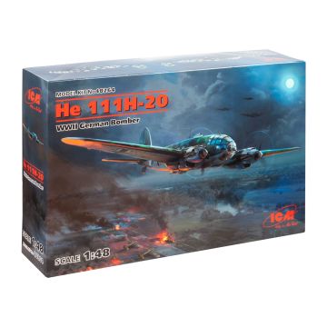 Збірна модель літака ICM: He 111H-20