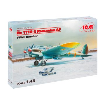 Збірна модель літака ICM: He 111H-3 румунський AF