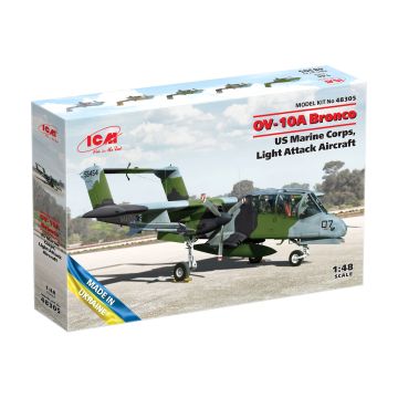 Збірна модель літака ICM: OV-10A Bronco ВМС США